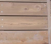 デッキクリーナーで洗った表面